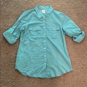 Barely worn, J.Crew button down, Sz S.